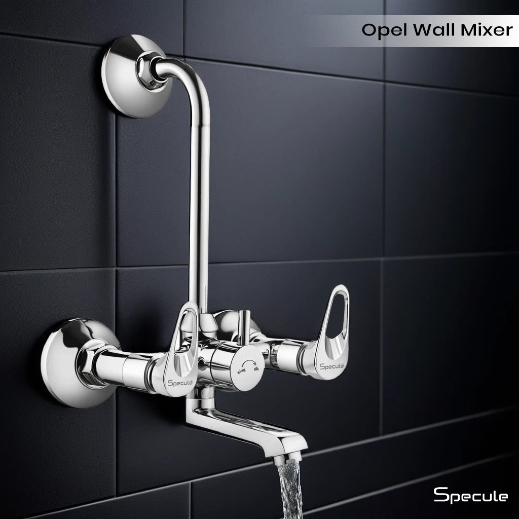 Opel Wall Mixer Brass Faucet with L Bend – by Specule