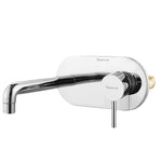 Load image into Gallery viewer, Flora Single Lever Wall-mount Wash Basin Mixer Tap (Complete Set) - by Specule
