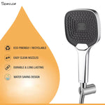 Load image into Gallery viewer, Apex Triple Flow ABS Hand Shower with 1.5 Meter 304-grade SS Hose &amp; Hook
