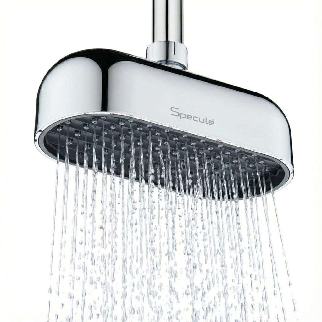 Horizon Overhead Rainfall Shower by Specule – premium stainless steel bathroom shower