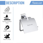 Load image into Gallery viewer, Square Stainless Steel Toilet Paper Holder - by Specule
