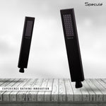 Load image into Gallery viewer, Matte Black High-Flow Shower Diverter Set with Hand Shower – by Specule