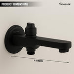 Load image into Gallery viewer, Matte Black High-Flow Shower Diverter Set with Hand Shower – by Specule