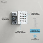 Load image into Gallery viewer, Cubix Wall Mounted Adjustable Body Jet – by Specule